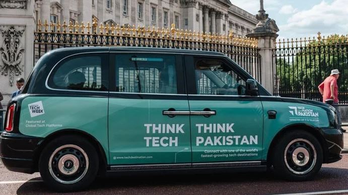 Think Tech, Think Pakistan’ Campaign Takes Over London Black Cabs