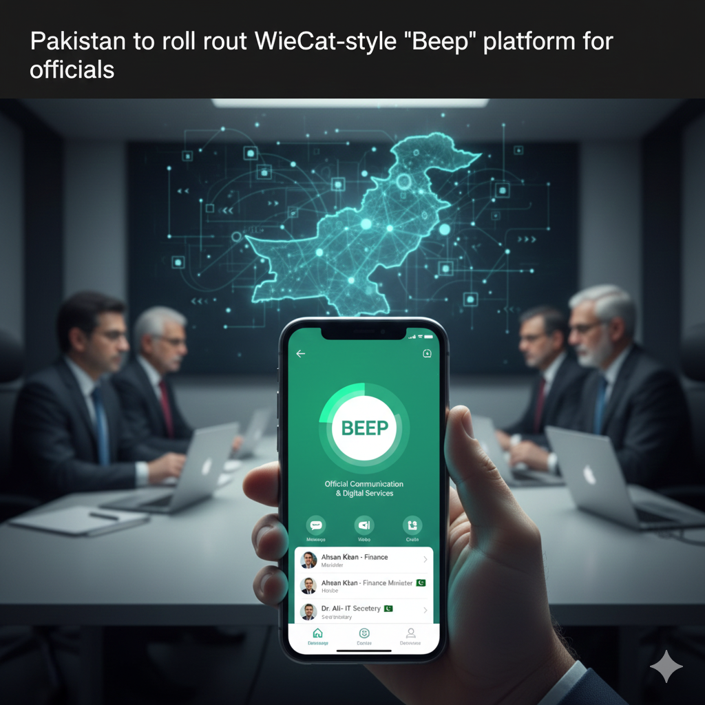 Pakistan Set to Debut ‘Beep’: A Secure, Localized Digital Ecosystem for Government Personnel