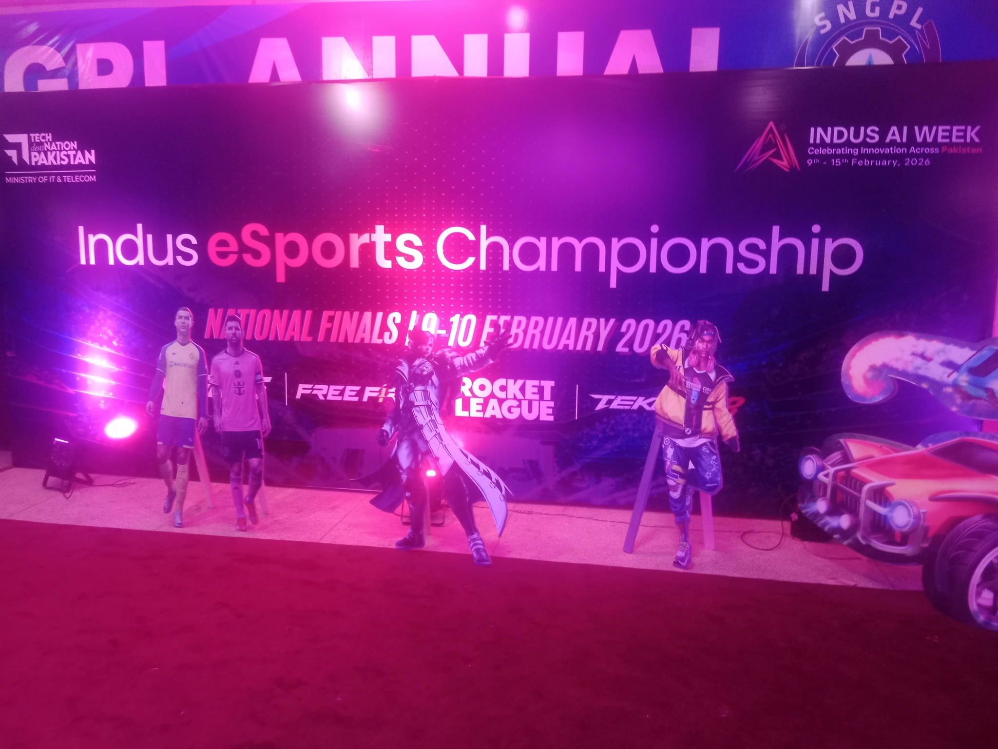 E- Sports Championship Draws Massive Youth Participation at Indus AI Summit in Islamabad